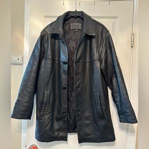 Men's leather jacket